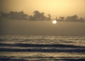 Sunrise at Florida Beach Royalty Free Stock Photo