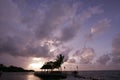 Sunrise in the Florida Keys Royalty Free Stock Photo