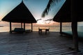 Sunrise at Four Seasons Resort Maldives at Kuda Huraa