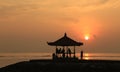 Sunrise at gazebo Bali, Indonesia