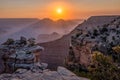 Sunrise at the Grand Canyon, Arizona, USA Royalty Free Stock Photo