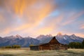 Sunrise at the Grand Tetons Royalty Free Stock Photo