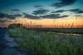 Sunrise at Great Bay marshland