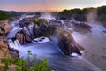 Sunrise at Great Falls Royalty Free Stock Photo