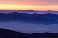 Sunrise Great Smoky Mountains Royalty Free Stock Photo