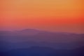 Sunrise: Great Smoky Mountains National Park Royalty Free Stock Photo