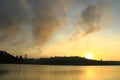 Sunrise at gregory lake