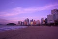 Sunrise at Haeundae beach Busan