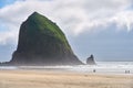 Haystack Rock Cannon Beach Afternoon Royalty Free Stock Photo