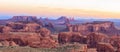 Sunrise in Hunts Mesa near Monument Valley, Arizona, USA Royalty Free Stock Photo