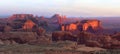 Sunrise in Hunts Mesa near Monument Valley, Arizona, USA Royalty Free Stock Photo