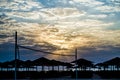 Sunrise in Hurghada / Makadi Bay - Red Sea Royalty Free Stock Photo
