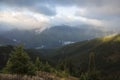 Sunrise on Hurricane Ridge - Olympic National Park Royalty Free Stock Photo