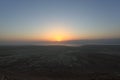 Sunrise in the Judaean Desert from Masada