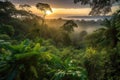 Sunrise in Jungles, Generative AI