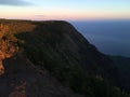 Sunrise at Kalalau Valley Lookout in Waimea Canyon on Kauai Island, Hawaii.