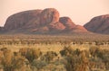 Sunrise at Kata Tjuta Royalty Free Stock Photo