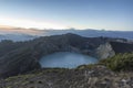 Sunrise view at Kelimutu National Park