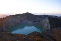 Sunrise at the Kelimutu volcano, Flores, East Nusa Tenggara, Indonesia