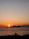 Sunrise in kenawa island