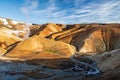 Sunrise in Kerlingarfjoll geothermal area, Iceland