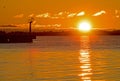 Sunrise At Kingston, Ontario, Canada Royalty Free Stock Photo