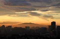 Sunrise in Kuala Lumpur Royalty Free Stock Photo