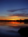 Sunrise on a lake