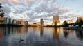 Sunrise in Lake Eola Orlando - Photo image