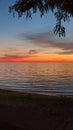 Sunrise on Lake Michigan