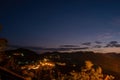 Sunrise landscape around Alishan, Chiayi