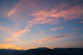 Sunrise landscape around Alishan, Chiayi