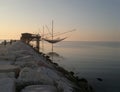 Sunrise on the beach of Sottomarina 5