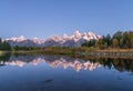 Sunrise Landscape at Schwabachers Landing Royalty Free Stock Photo