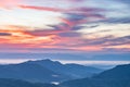 Sunrise landscape view hill, Phetchabun province