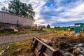 Sunrise on Large Virginia Farm