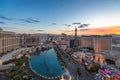 Sunrise at Las Vegas Strip