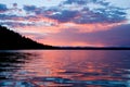 Sunrise on Leigh lake