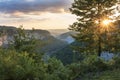 Sunrise At Letchworth State Park Royalty Free Stock Photo