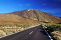 Sunrise light over Teide National Park