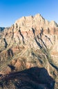 Aerial of Gorgeous Mountains in Red Rock Canyon, Nevada Royalty Free Stock Photo