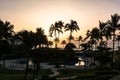 Sunrise at Lihue, Kauai, Hawaii Royalty Free Stock Photo