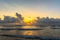 Sunrise at Lihue, Kauai, Hawaii Royalty Free Stock Photo