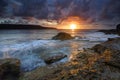 Sunrise at Long Bay Malabar Australia Royalty Free Stock Photo