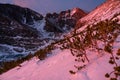 Sunrise on Longs Peak - Colorado Royalty Free Stock Photo