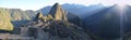 Sunrise at Machu Picchu, Cusco,Peru Royalty Free Stock Photo