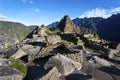 Sunrise at Machu Picchu - Peru Royalty Free Stock Photo