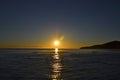 Sunrise on Main Beach, Noosa, Sunshine Coast, Queensland, Australia Royalty Free Stock Photo