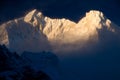 Sunrise on Makalu