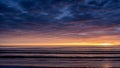 Sunrise at Malahide beach